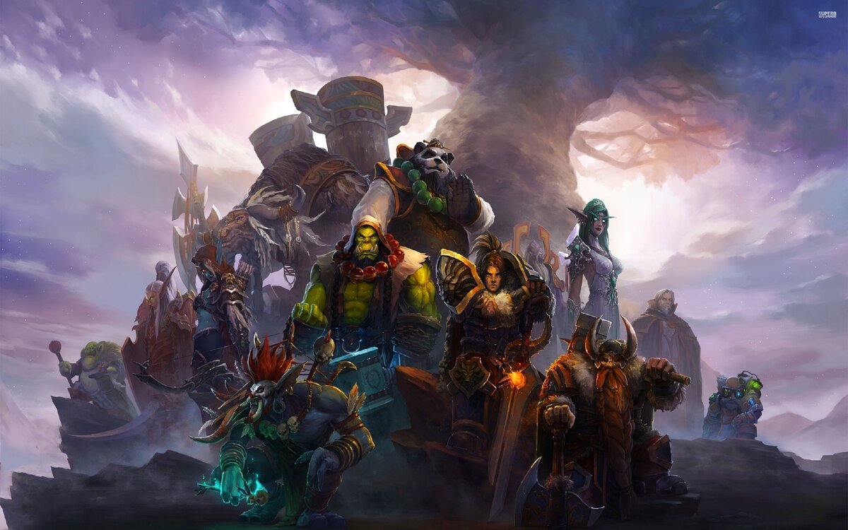 А ведь герои World of Warcraft ждут пока ты зарегистрируешься