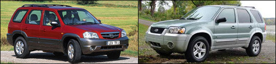 Ford Escape и Mazda Tribute