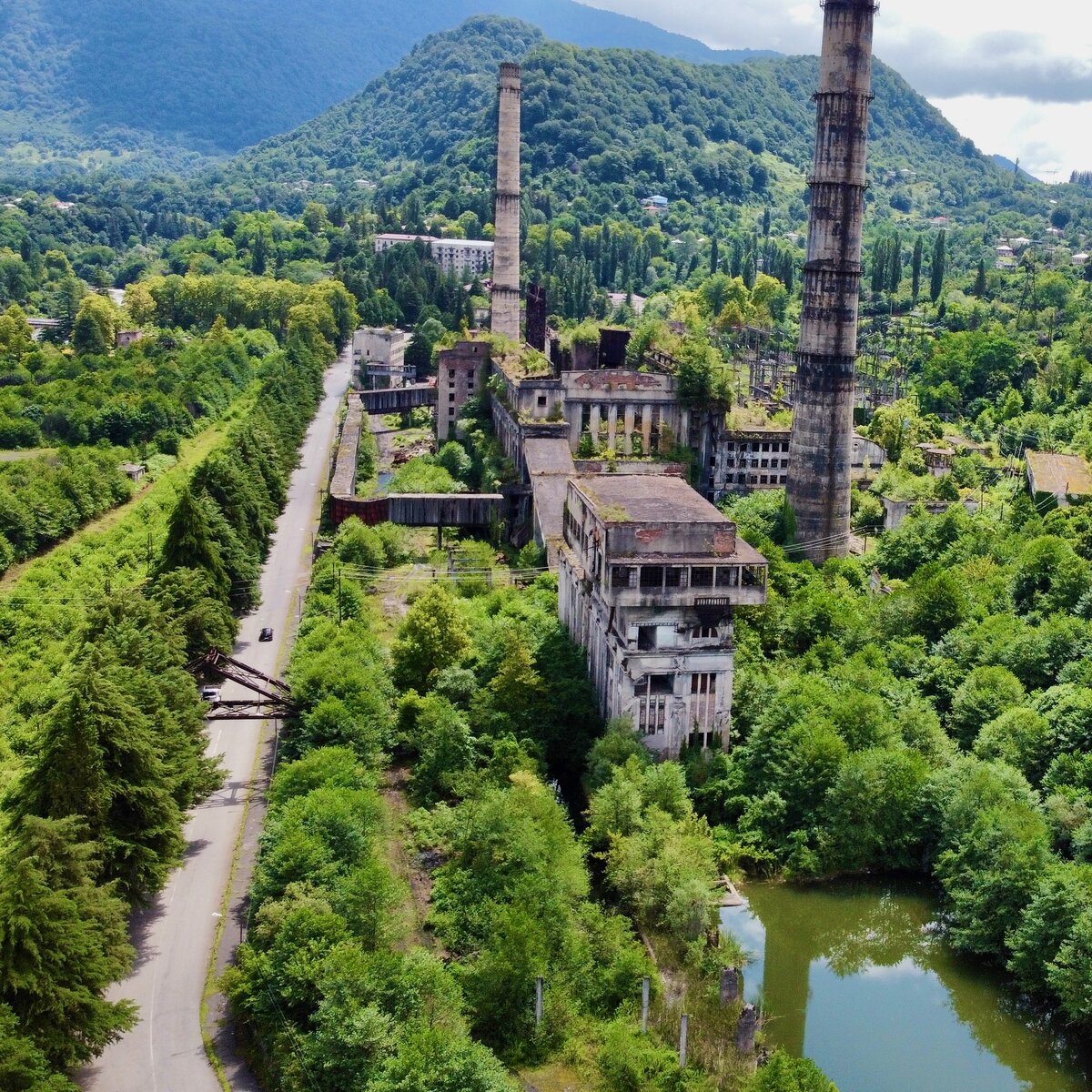 Здание бывшей ГЭС 