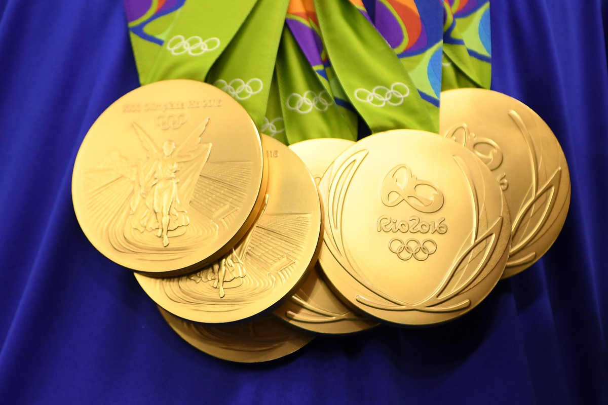 Золотая медаль олимпийских игр россия