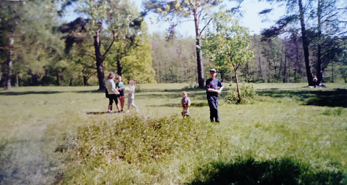 Поляна где стояла Усадьба.