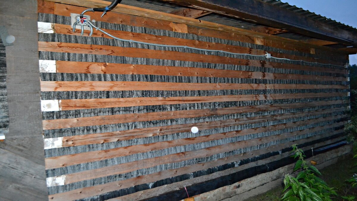 Заделал что бы не попадали солнечные лучи