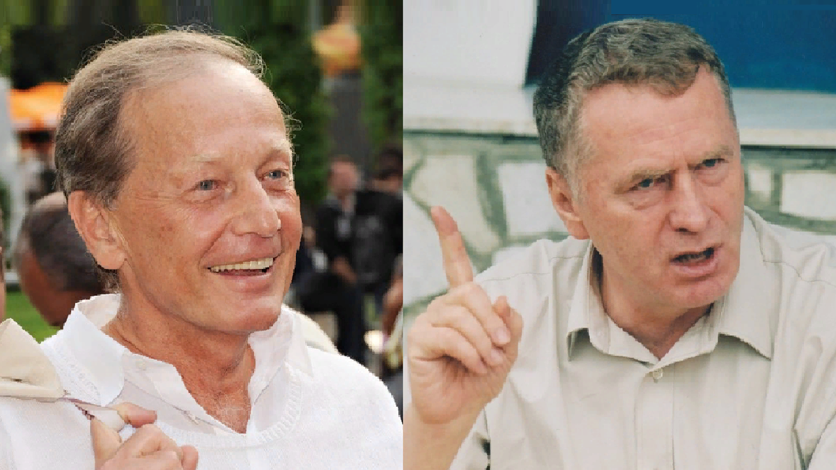 Михаил Задорнов, Владимир Жириновский. Фото из Интернета 