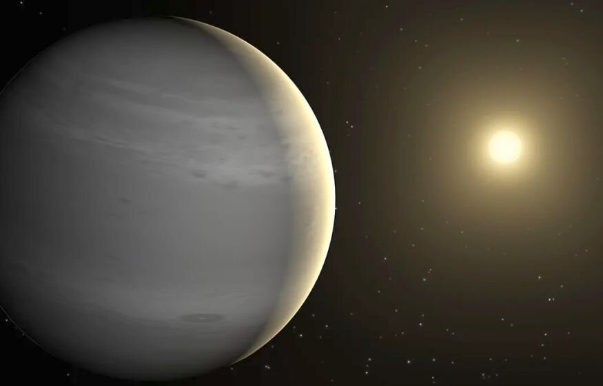    Гигантская экзопланета найдена в тройной звездной системе - размером с 15 Юпитеров
