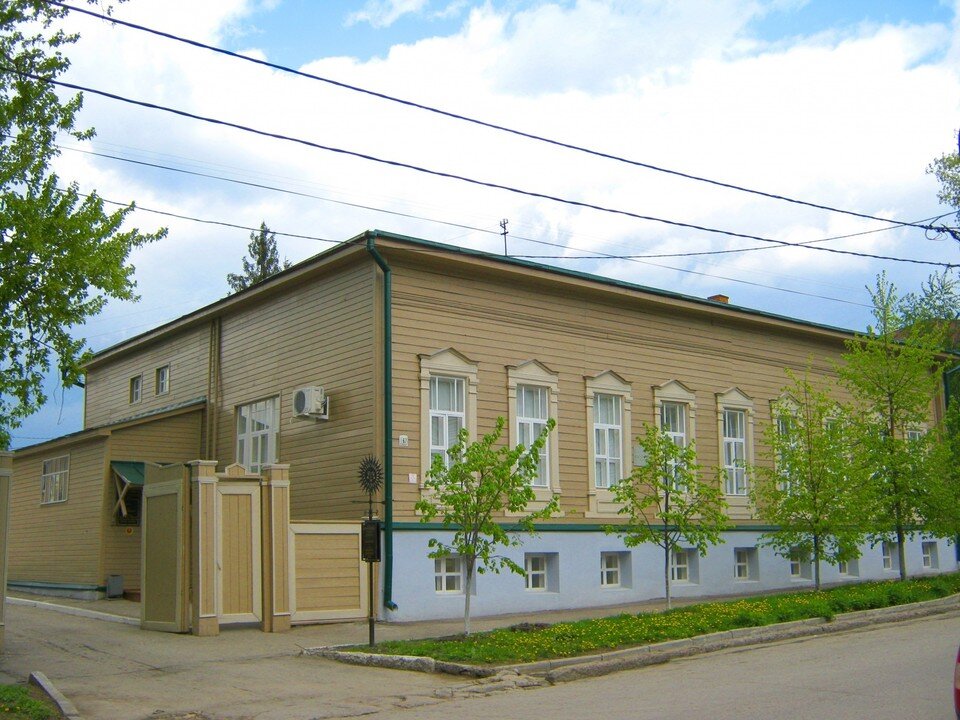    Посмотреть картины художника можно в «Музее метеорологической станции Симбирска». Фото с сайта Музея-заповедника "Родина В.И. Ленина"