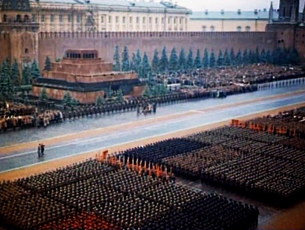 Фото парад победы 1945 г