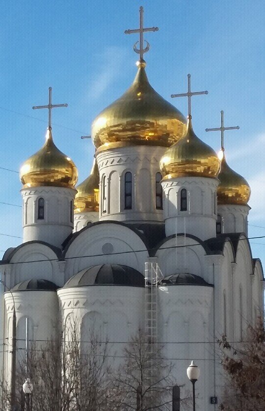 Храм Всемилостиво Спаса в Митино. Фото А. Кудряшовой.