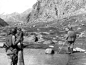 проверка сапёрами на наличие мин