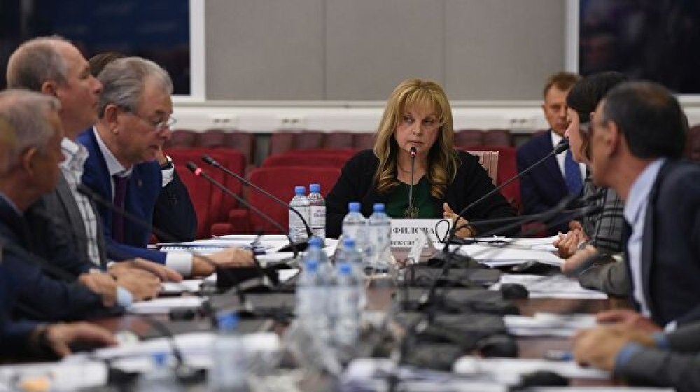 Заседание ЦИК. Фото Валерий Мельников, РИА "Новости" 