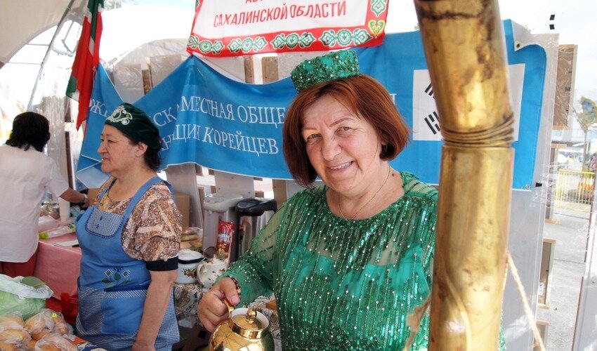 Руководитель татарской региональной национально-культурной автономии Закия Валитова. Фото Сергея Сактаганова