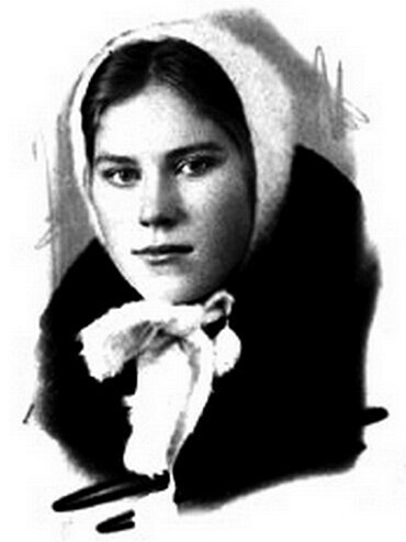 Роза Шанина до войны
