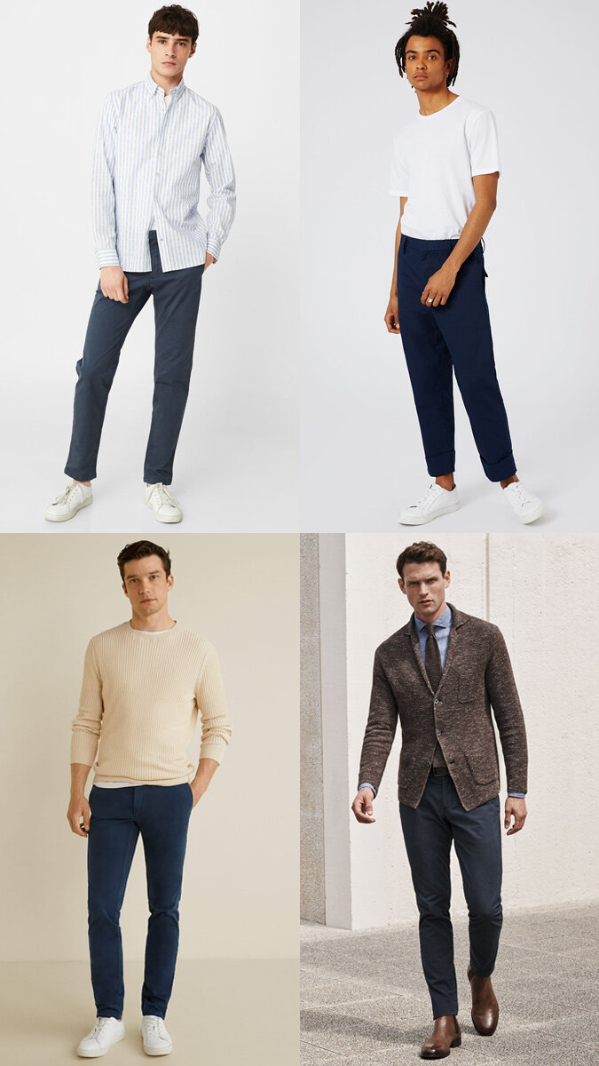 Стильные мужские брюки: виды и особенности