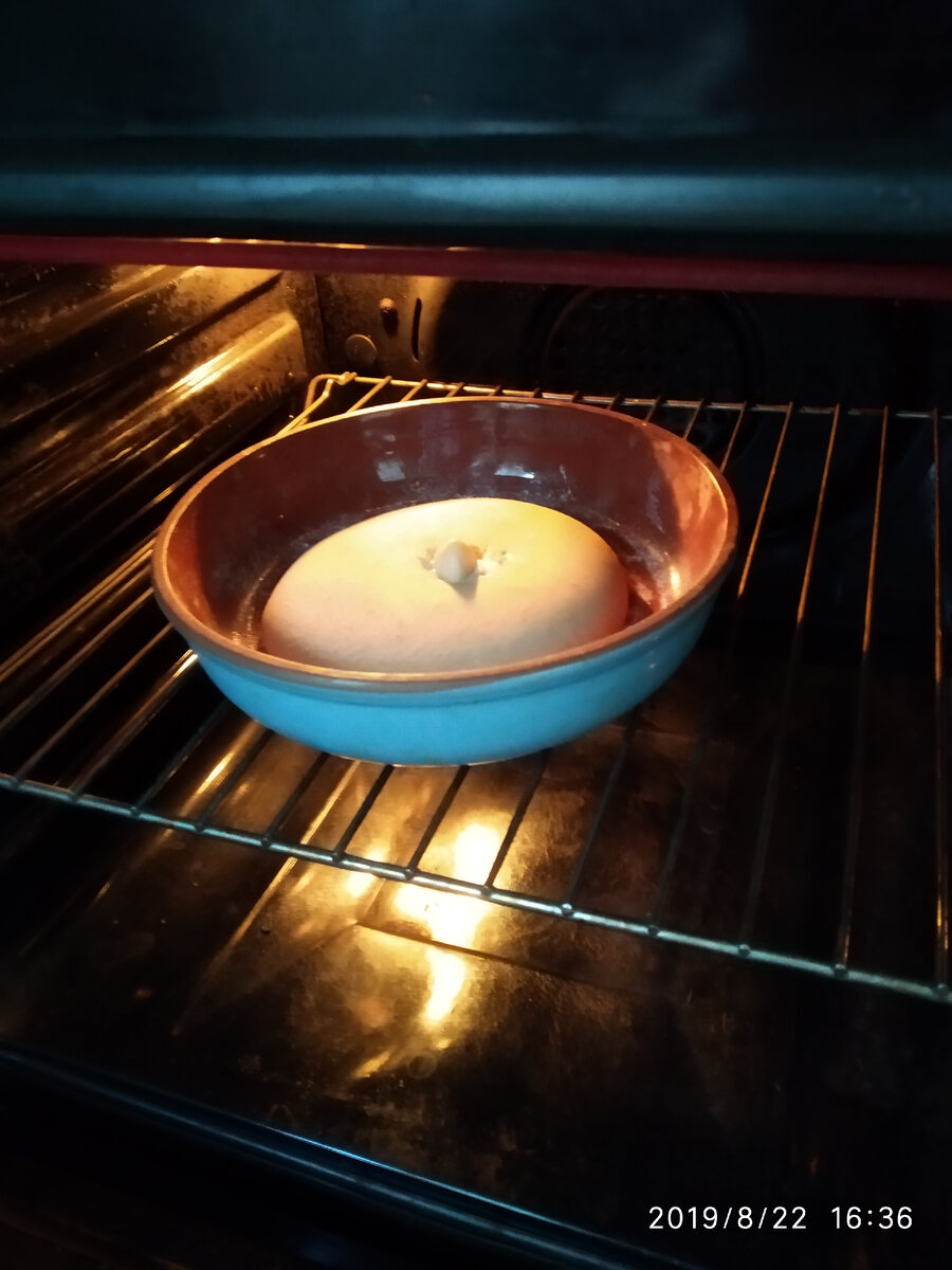 Перед выпекание. Личная фотография.