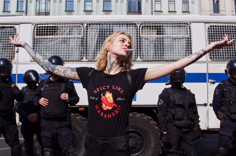  Акция 10 августа. Фото: Георгия Маркова 