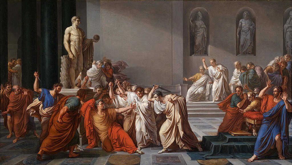 Винченцо Камуччини, "Убийство Цезаря", 1804г.-1805г.