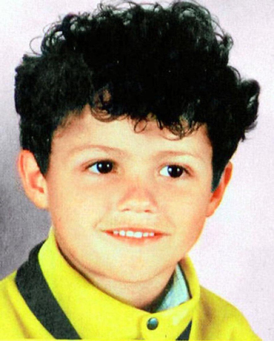 Криштиану Роналду в детстве.