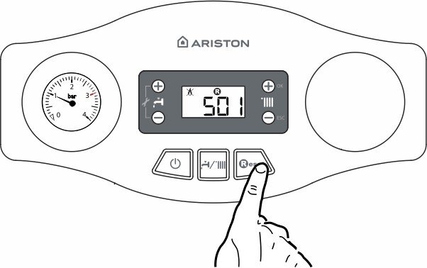 Газовый котел Аристон неисправности и способы их устранения. Ошибки котла Аристон