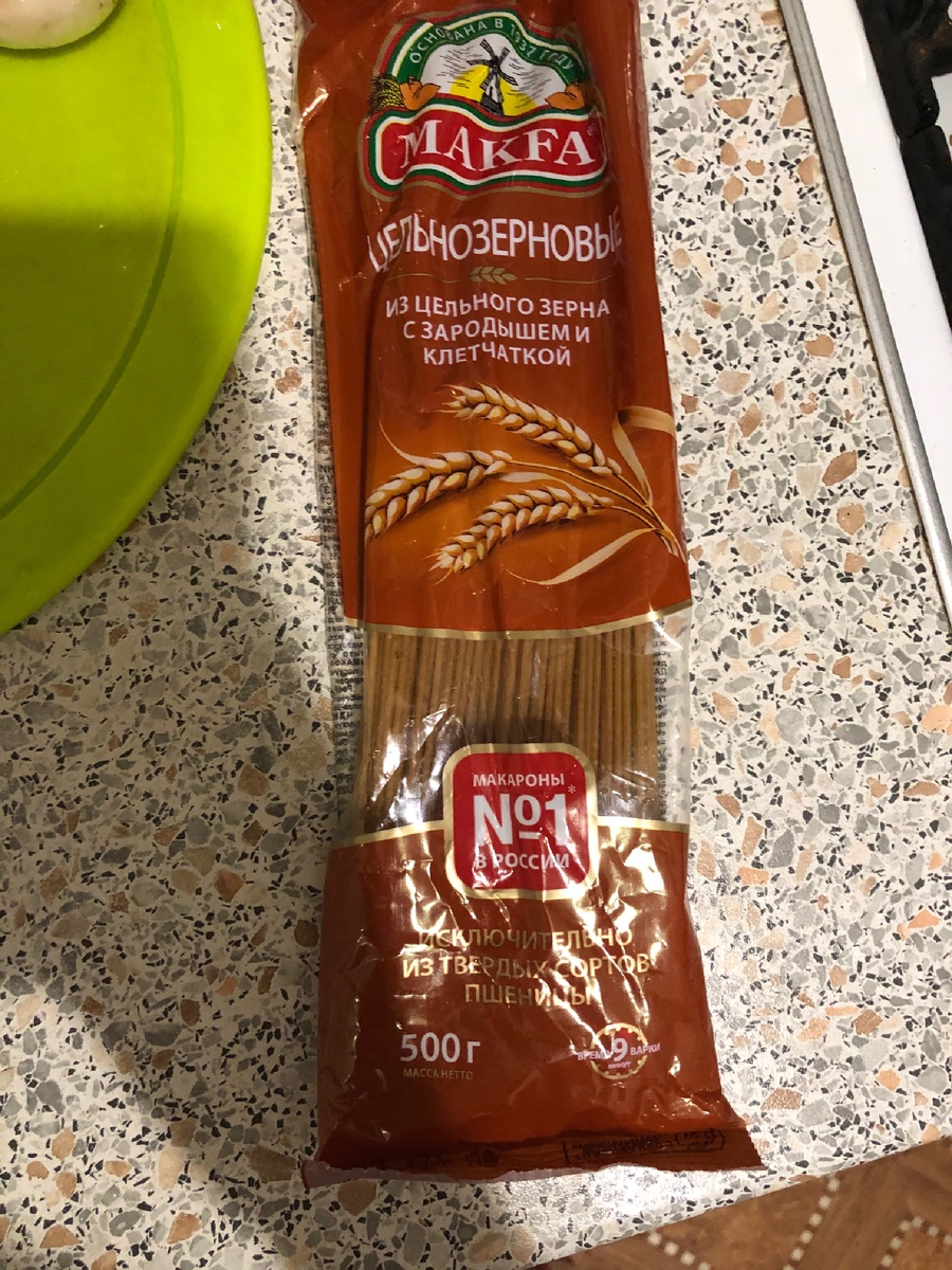 Спагетти из цельного зерна 