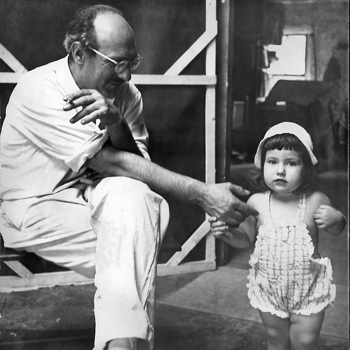 Марк Ротко с дочерью 