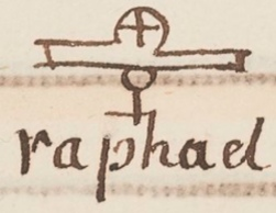 знак Рафаэля из Armadel