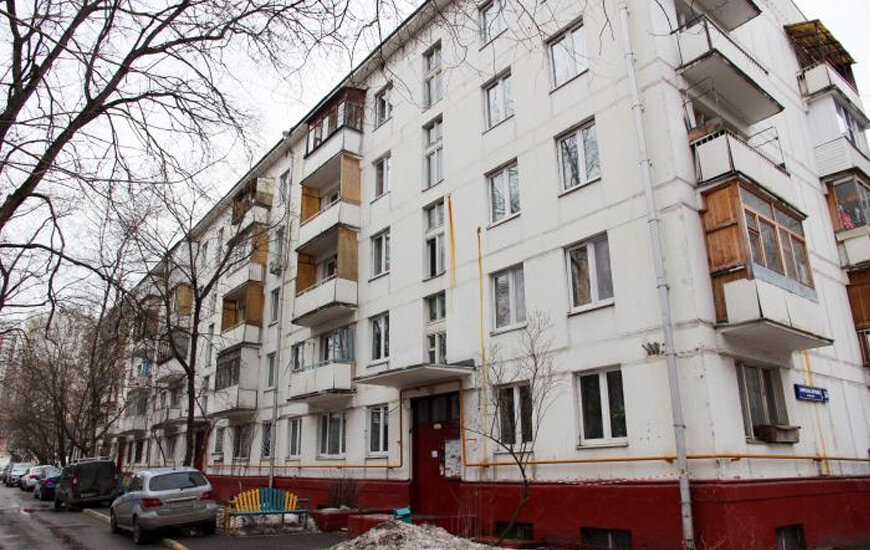 Блочный пятиэтажный дом серии 1-510