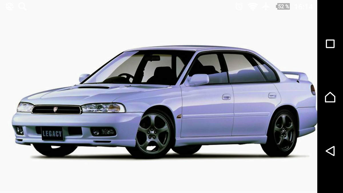  1. Legaсy twin turbo 2 литра, правый руль- 1995г,   
 2. Legaсy 2 литра, атмосферник, правый руль 1999,   
 3. Legaсy, 2 литра атмосферник, европеец, левый руль -2006г,    
 4.-2