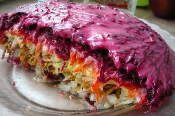 Селёдка под шубой. Фото для иллюстрации.