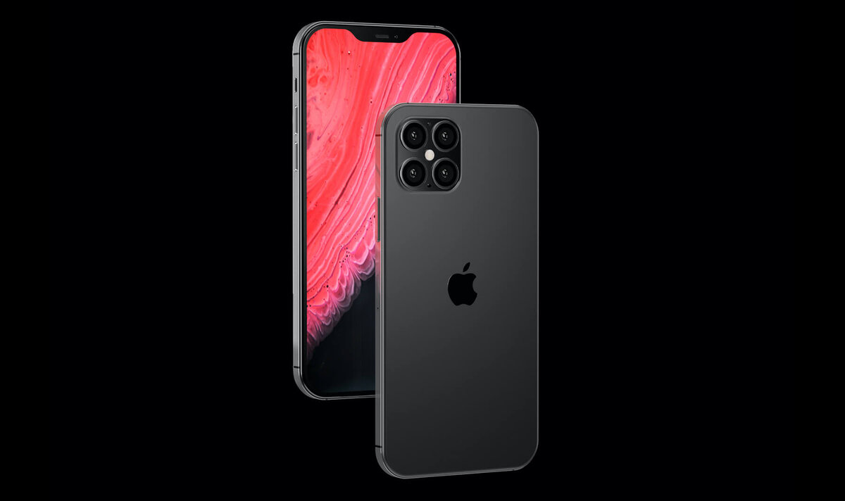 Возможный концепт грядущего iPhone 12 
Источник: https://iPhone media.ua