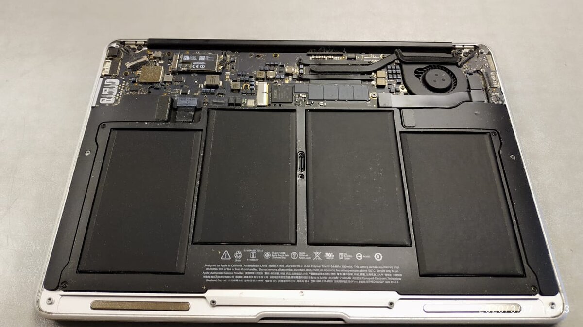 Популярные услуги по ремонту ноутбуков Apple Macbook