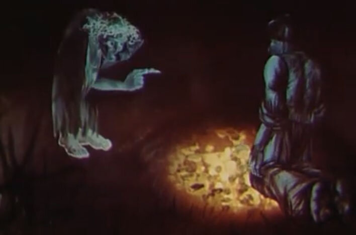 "Цветок папоротника". Кадр из фильма