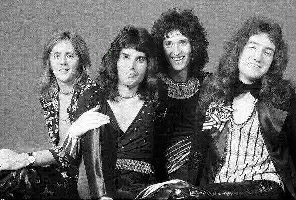 Queen 1973 год фотосессия Майкла Путланда