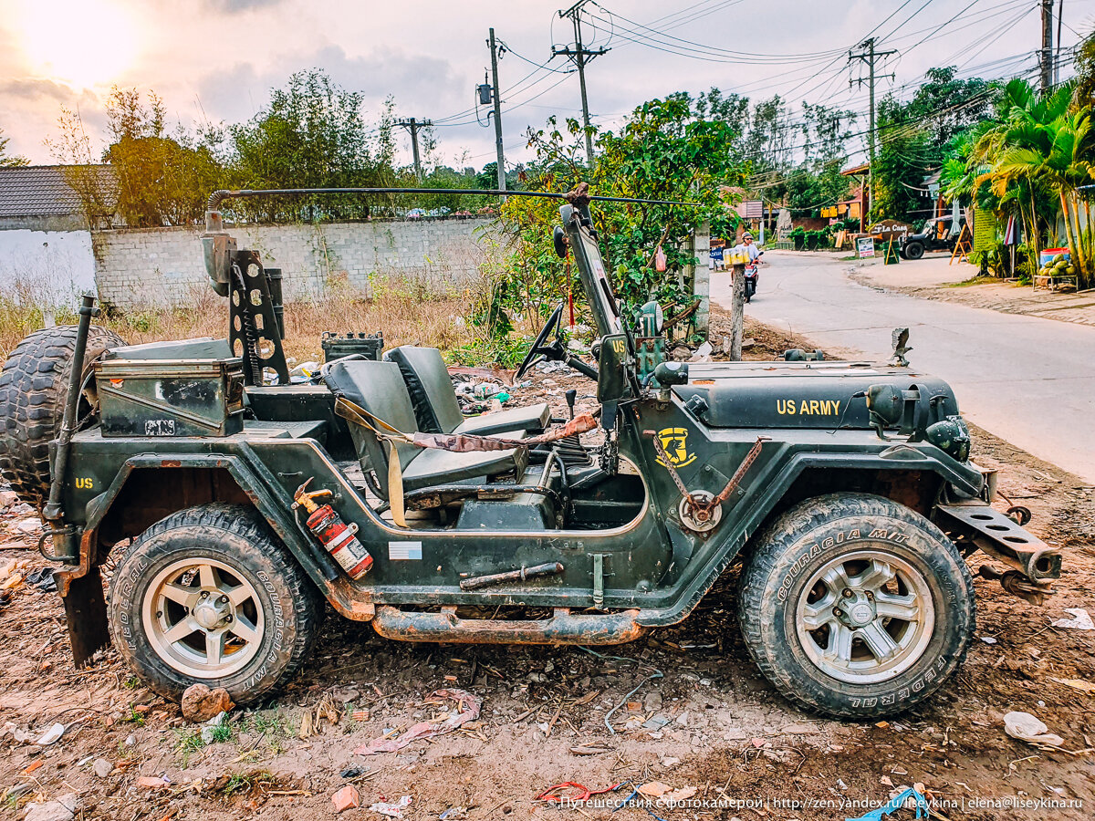 Посмотрела, как сейчас выглядят военные джипы, которые остались со времён войны во Вьетнаме