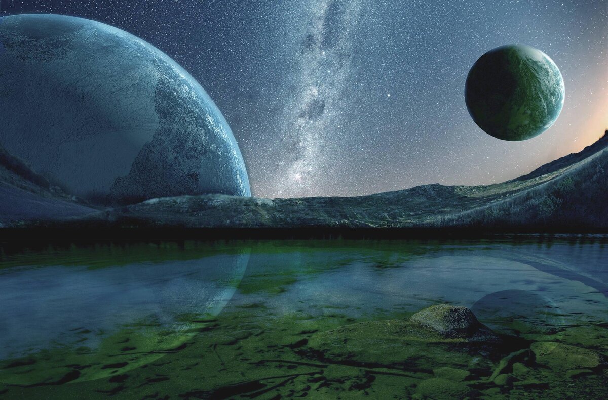 Космос 5 минут. Зеркала космос планеты. Mirror Space