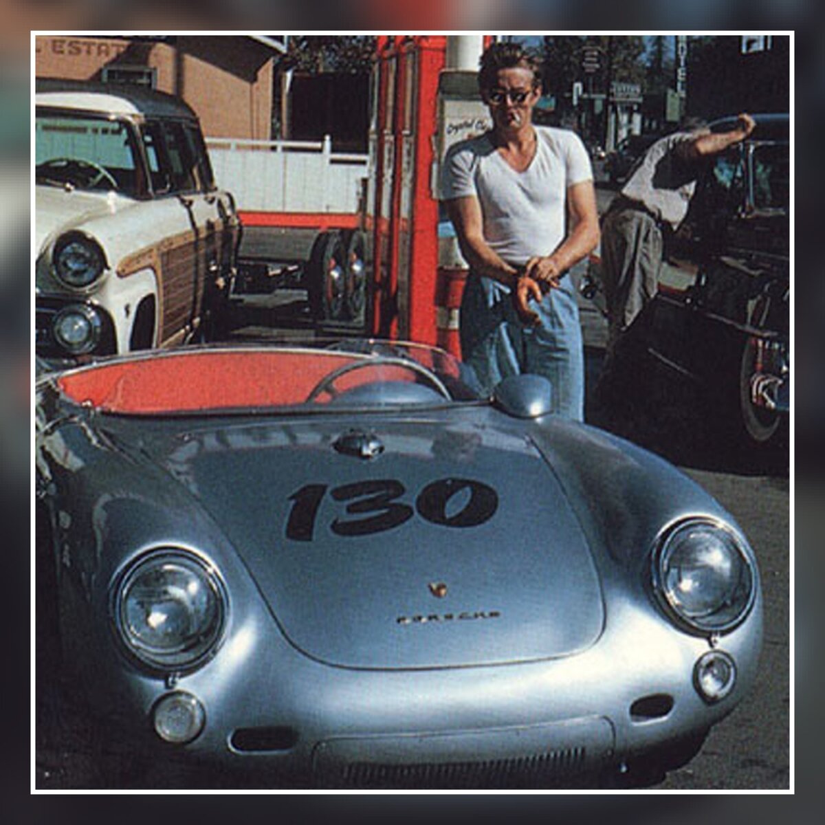 Джеймс и его "Porsche 550 Spyder"