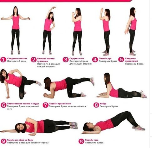 Упражнения для мамы