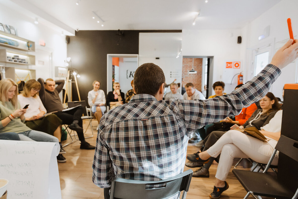 Стратегическая сессия для представителей event-сферы. До коронавируса, поэтому причина покупки - позитивная. 