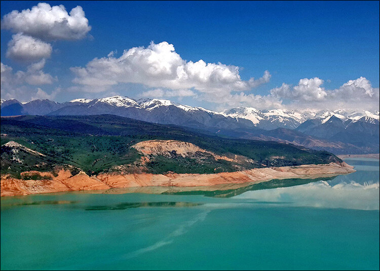 Чарвакское водохранилище Бельдерсай