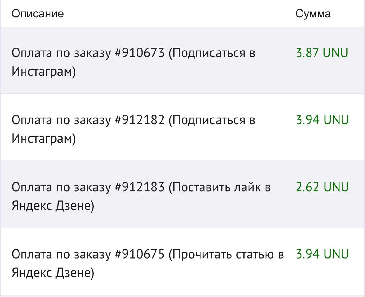 Из личного кабинета 