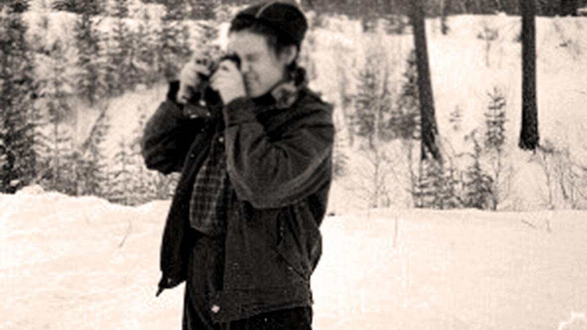 Перевал Дятлова. Зина Колмогорова фотографирует природу Северного Урала.