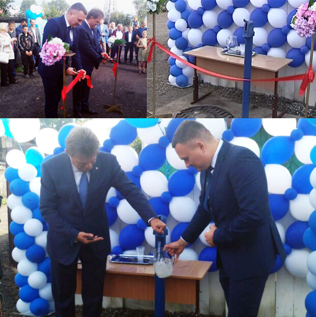 Торжественное открытие колонки для воды в Томске (источник - instagram.com/p/CDoIXKqCld-/)