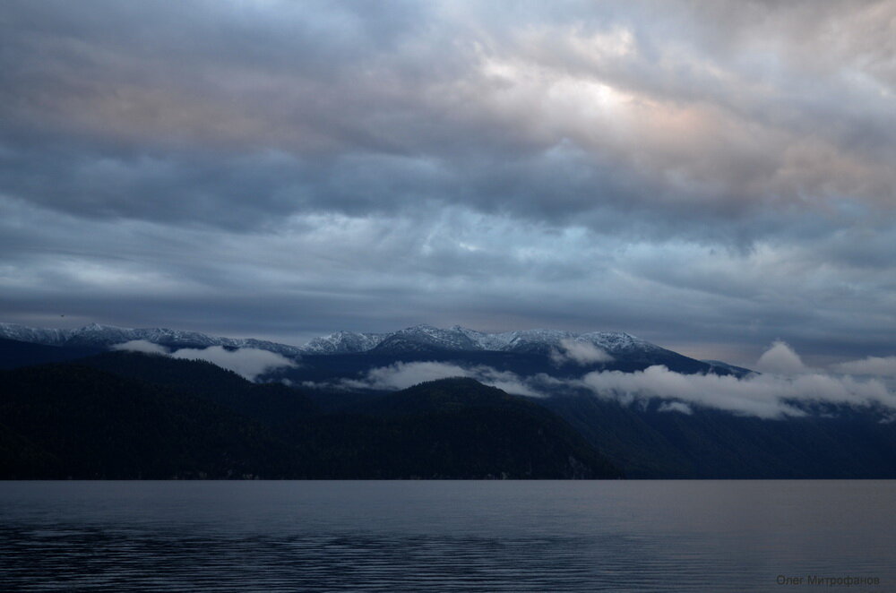 первый снег на Корбу