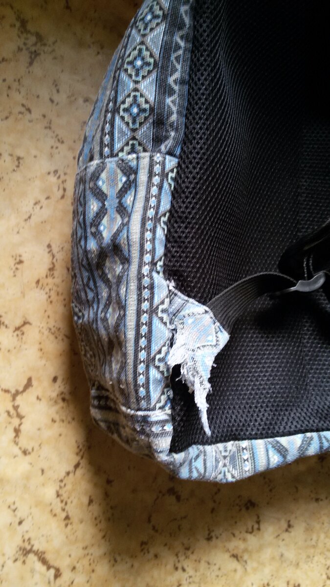 В таком виде я получил рюкзак