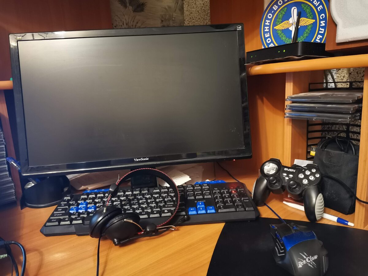 Фотография моего домашнего компьютера