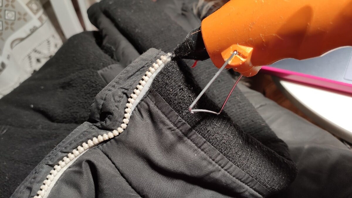 Как отремонтировать молнию на куртке у основания своими руками
