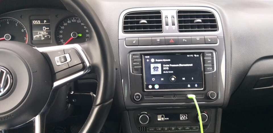 Яндекс.Музыка в Android Auto.