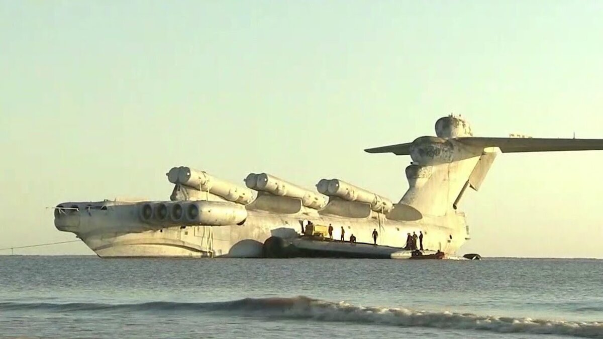 Ракетный экраноплан Лунь Дербент