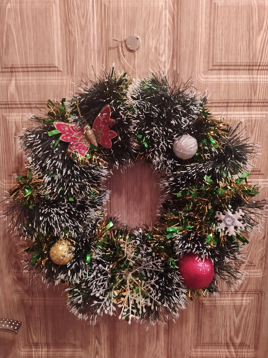 Новогодний венок. 