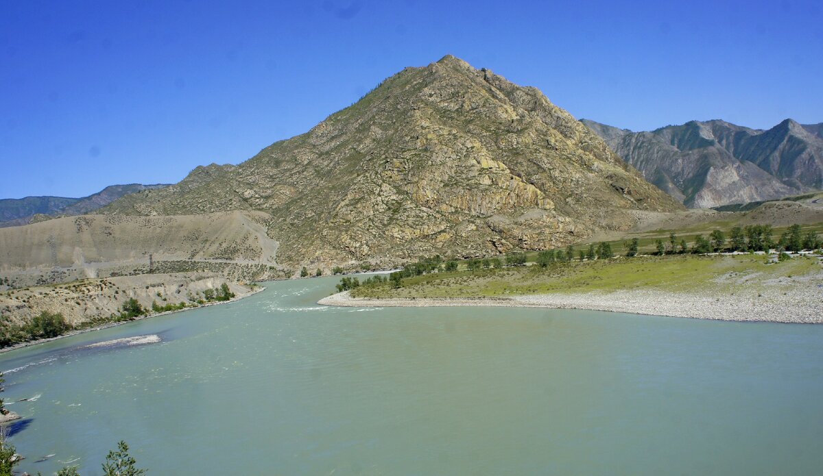 Горный Алтай. Река Катунь. Фото автора