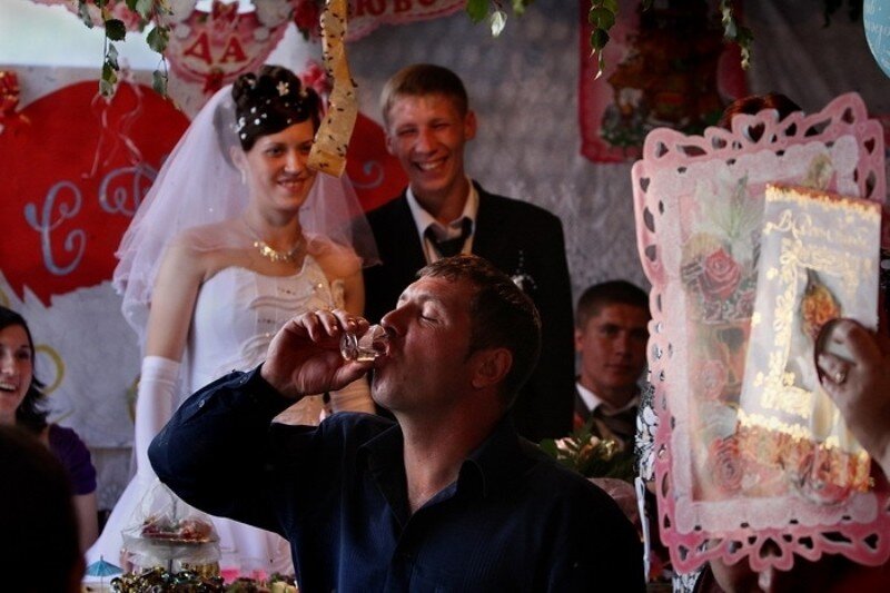 Деревенская свадьба. Самое русское, что может быть. 