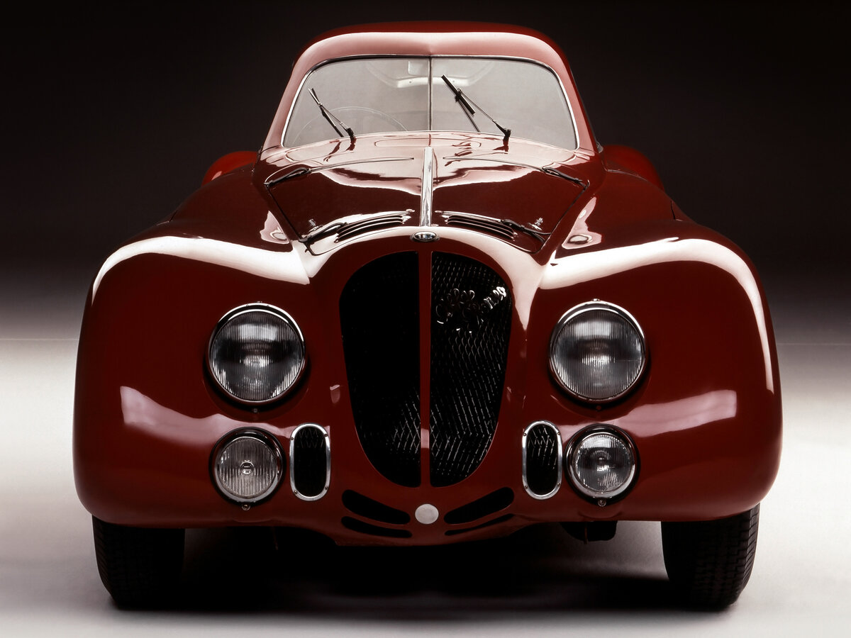 У модели 8C 2900B Le Mans Speciale 1938 года коэффициент аэродинамического  сопротивления составляет всего 0,38. | В ГАРАЖЕ | Дзен